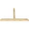 Ekena Millwork Portland Rough Sawn Timber Gable Bracket, Douglas Fir, 60"W x 38"H x 4"D x 4"F, 15/12 Pitch GBW060X38X0404POR00RDF - alternate 3